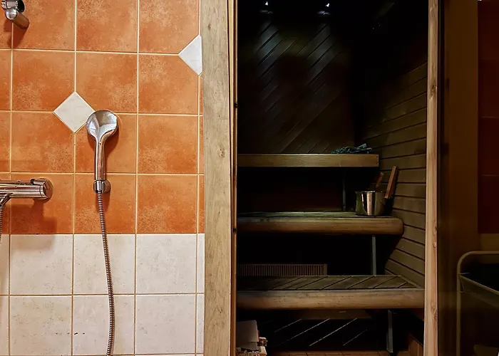 بيت ضيافة Peaceful Wood-fired Sauna 3*