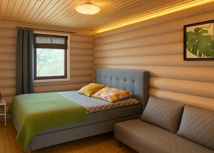 Peaceful Wood-fired Sauna بيت ضيافة فانتا